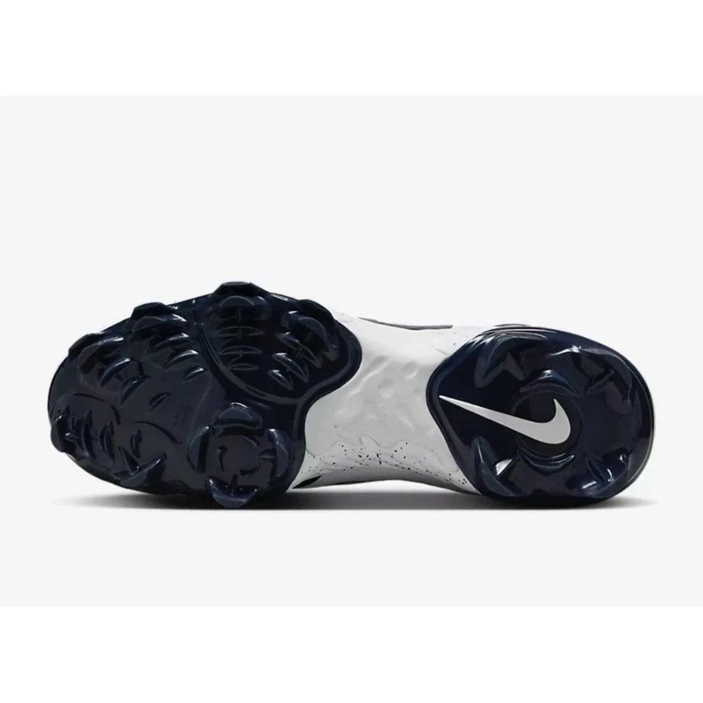 Nike Alpha Huarache Elite 4 Low MCS Navy Baseball‎ Cleats FD6255-107 Men's 10.5